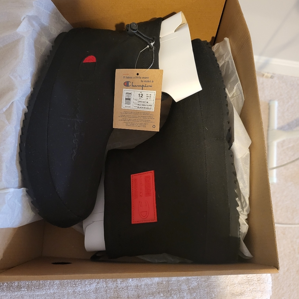 Champion Mens Drizzle Boots.  New with box Men size 12
